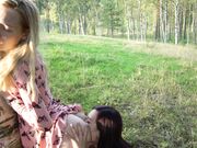AsianDreamX - Asslicking Outdoors