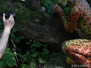 AsianDreamX - Backstage Bodyart Leopard