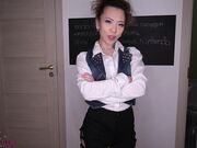 AsianDreamX - Stepdaughter Tindr Blackmail Creampie