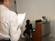 AsianDreamX - Strapon Office Layered Nylons
