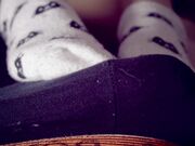 ABDoll - Rubbing Cock With My Feets And Socks