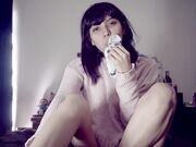 ABDoll - Rubbing Cock With My Feets And Socks