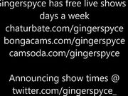 Gingerspyce - Machinegun Squirt Red Hair Blue Socks P2