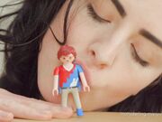 Molly Darling - Giantess Teases Small Man Vore Fetish