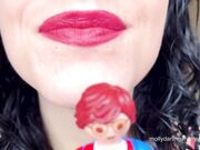 Molly Darling - Giantess Threatens To Eat You Vore