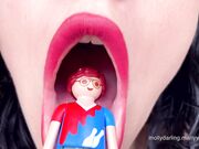 Molly Darling - Giantess Threatens To Eat You Vore