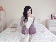 Molly Darling - White Socks Tease With Cum Countdown