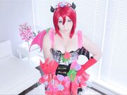 BuniBun - Maki Cosplay Creampie Facial For Audience