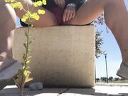 Ivy Roses - Caught Naked Cumming In The Sidewalk