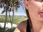 Ivy Roses - Caught Naked Cumming In The Sidewalk