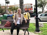 Ivy Roses - Cum Soaked Leggings In Public