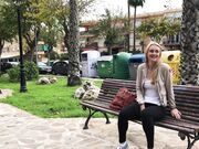 Ivy Roses - Cum Soaked Leggings In Public