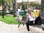 Ivy Roses - Cum Soaked Leggings In Public