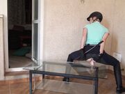 Ivy Roses - Equestrian Girl Dildo Riding Ripped Pant