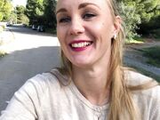 Ivy Roses - Naked Dildo Fucking Marathon In Public