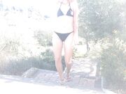 Ivy Roses - Pantsing 17 Black Bikini And High Heels