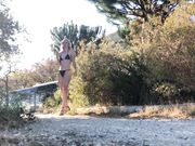 Ivy Roses - Pantsing 17 Black Bikini And High Heels