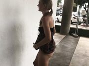 Ivy Roses - Pantsing Vid 6 Strapless Dress