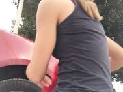 Ivy Roses - Parking Lot Full Naked Dildo Squirt