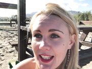 Ivy Roses - Public Beach Creamy Cum Naked