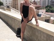 Ivy Roses - Public Buttplug Flashing In High Heels