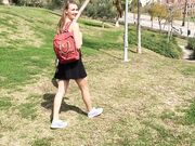 Ivy Roses - Public Park Bare Foot Squirting
