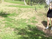 Ivy Roses - Public Park Bare Foot Squirting