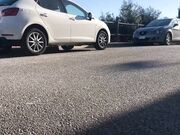 Ivy Roses - Red Miniskirt Flashing In Public