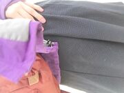 Ivy Roses - Sidewalk Public Naked Cum