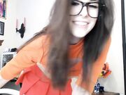 Audrey -  Jinkies Velma Live Cumshow