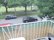 MissRainbowslut  - Risky Public Balcony BJ