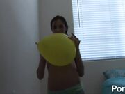 Ballon Riding and Popping