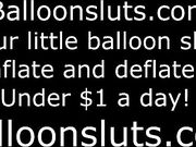 Lola Fucks Her Tight Pussy While On Dolphin Balloon