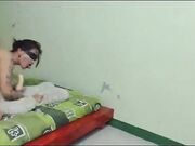 Asian Slut Fucks Her Teddy