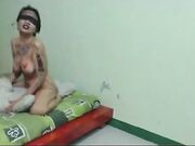 Asian Slut Fucks Her Teddy