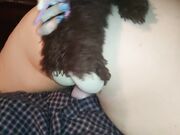 BBW Gets DP'd By Stuffies