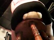 Lady Dances Buttcrush On Teddy