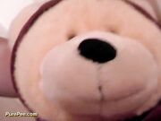 Masturbate And Pissing On Teddy