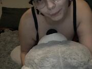 StressAndAnna - Humping My Teddy Until I Cum!