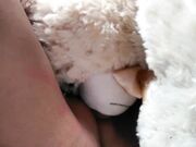 The Tiny Whore Gets Fucked By Teddy Bear