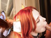 Sweetie Fox - Cute Fox Sucks Big Dick   Cum On Face