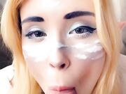 Sweetie Fox - Light Elf Deep Sucking Big Dick And Sens