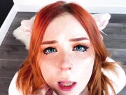 Sweetie Fox - Sexy Redhead Deepthroat & Doggy Fucking