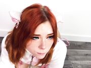 Sweetie Fox - Sexy Redhead Deepthroat & Doggy Fucking