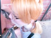 Sweetie Fox - StepSister Deepthroat And Fuck