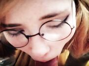 Sweetie Fox - Student Sloppy Facefuck And Cumshot POV