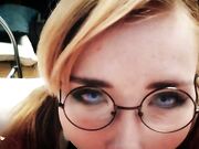 Sweetie Fox - Student Sloppy Facefuck And Cumshot POV