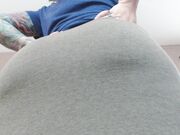 Goddess Green Eyed - Ass Worship Brown Pencil Skirt And Heels