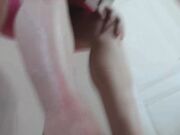 Goddess Green Eyed - Green Eyed Pink Pencil Skirt Ass Worship