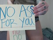 Goddess Green Eyed - No Ass Denial Femdom